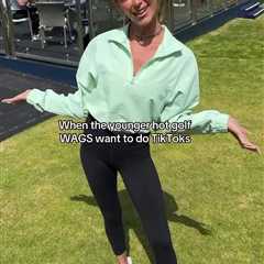 Jena Sims Just Became the Main Character at The Open (And Brooks Probably Loves It)