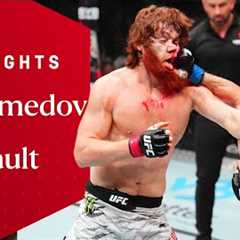 ALL OUT WAR! 🔥  Shara Magomedov vs Marc-Andre Barriault  UFC Abu Dhabi Fight Night Highlights