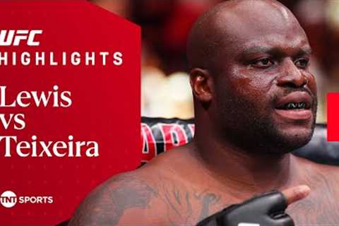 RAPID FINISH! 💨  Derrick Lewis vs Tallison Teixeira  UFC Nashville Fight Night Highlights