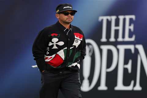 Jason Day's Casino-Worthy Cardigan Has Golf Fans Losing Their Minds at The Open
