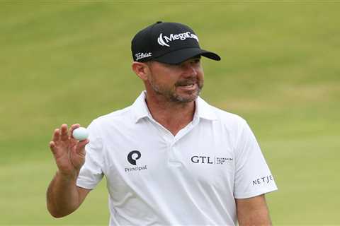 Brian Harman hauled in to be DRUG TESTED after shooting stunning second round 65 to lead The Open..