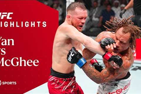CLASSIC PERFORMANCE! 🤩  Petr Yan vs Marcus McGhee  UFC Abu Dhabi Fight Night Highlights