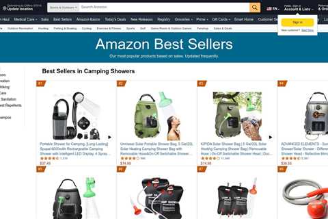 Top 10 Best Portable Shower for Camping in 2025