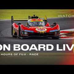 Ferrari Hypercar | Onboard the #50 LIVE race action at 6H of Fuji 2024 | FIA WEC