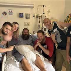 EXCLUSIVE: Major Psyko Stu health update after stricken wrestler hospitalised by MMA star Raja..