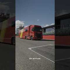 POV: you are the 499P being delivered from the workshop to the podium in Imola 🏆#Ferrari499P