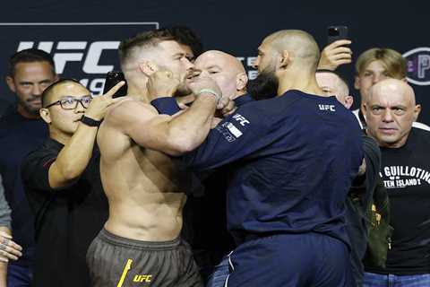EXCLUSIVE: UFC 319 Royal Rumble! Khamzat Chimaev and Dricus Du Plessis Clash, Dana White Steps In!