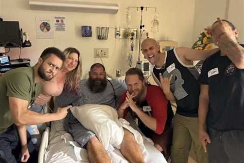 EXCLUSIVE: Major Psyko Stu health update after stricken wrestler hospitalised by MMA star Raja..