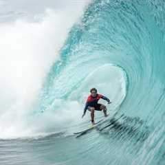 Scoring Green Bush in the Mentawai Islands. Switch Stance...