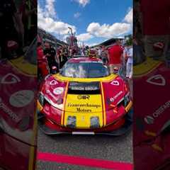 The first few hours of the #Spa24H from admins POV 🤳#Ferrari296GT3 #FerrariEndurance #FerrariRaces