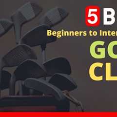 🏆 5 Best Golf Clubs for Beginners to Intermediate You Can Buy In 2022
