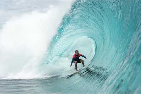 Scoring Green Bush in the Mentawai Islands. Switch Stance...