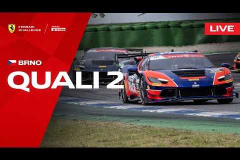 LIVE Ferrari Challenge Europe - Brno, Qualifying 2