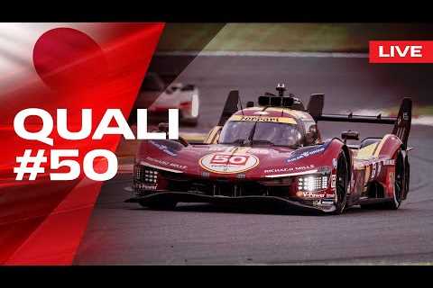 LIVE QUALI POV Onboard car #50 for 6 Hours of Fuji | Ferrari Hypercar
