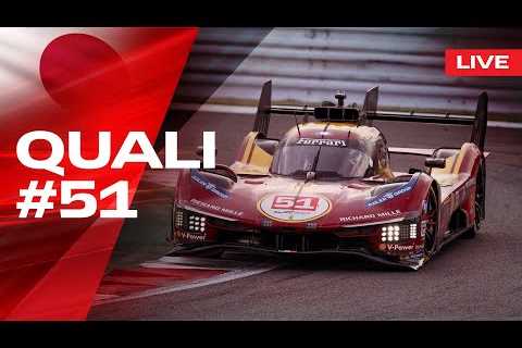 LIVE QUALI POV Onboard car #51 for 6 Hours of Fuji | Ferrari Hypercar