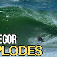 Massive October Swell in Hossegor – One Day of Perfect Barrels