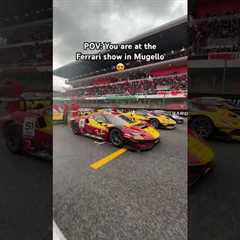 Brb, missing the Ferrari show already 🥲#FerrariFM25  #FerrariRaces