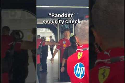 Who wouldn’t stop him 😂 #F1Shorts