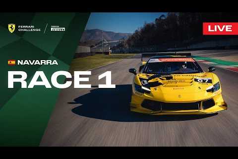 LIVE Ferrari Challenge UK - Navarra, Race 1