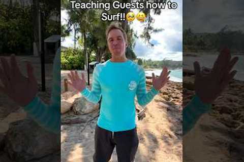 Learn to surf in Hawaii at Jamie O’Brien Surf Experience located at Turtle bay ￼