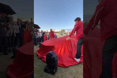 A family reunion in Australia with the #FerrariF80, Lewis Hamilton and Charles Leclerc.