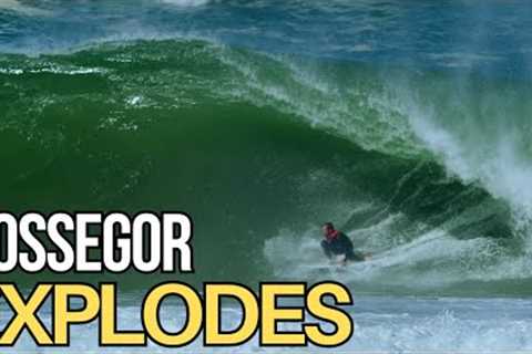 Massive October Swell in Hossegor – One Day of Perfect Barrels