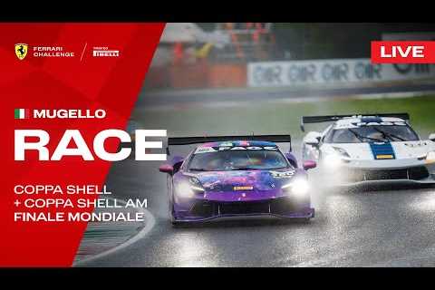 LIVE Ferrari Challenge, Mugello - Finali Mondiali, Coppa Shell + Coppa Shell AM