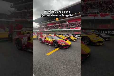 Brb, missing the Ferrari show already 🥲#FerrariFM25  #FerrariRaces