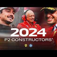 P2 IN THE CONSTRUCTORS’ CHAMPIONSHIP 🏆