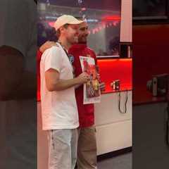 From one Ferrari driver to another ❤️#F1Shorts