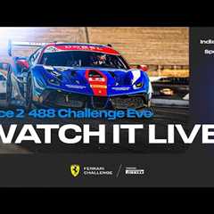 Ferrari Challenge North America - Indianapolis, Race 2 - 488 Challenge Evo