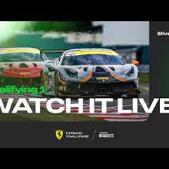 Ferrari Challenge UK - Silverstone, Qualifying 1