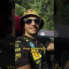 Monza birthdays are the best  🎉🌶#ScuderiaFerrari #CarlosSainz #F1Shorts