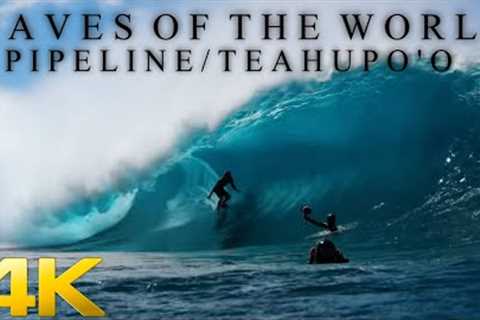 🔵(4K) ASMR -  BANZAI PIPELINE AND TEAHUPO''O - NEW STORE LOOP - 2025