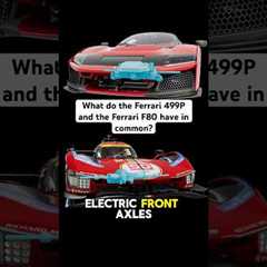 What do the #Ferrari499P and #FerrariF80 have in common? #stem