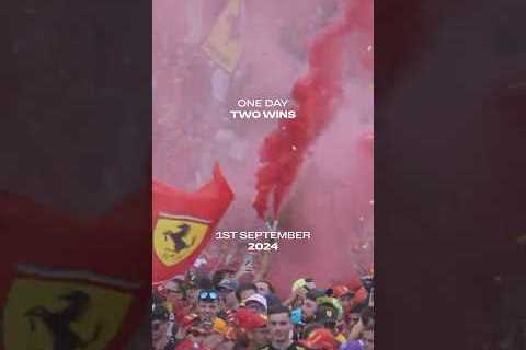 One day, two wins. A chapter of history written in Monza and Austin 🏆#ItalianGP #6HCOTA #F1Shorts