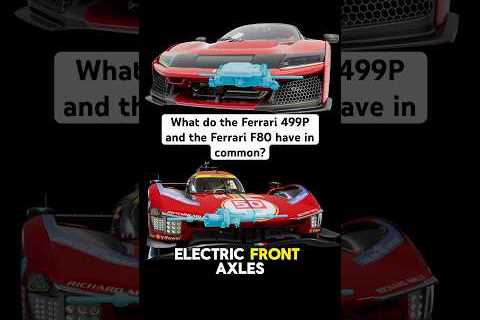 What do the #Ferrari499P and #FerrariF80 have in common? #stem