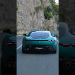 Chasing sunsets. Leaving echoes. #FerrariAmalfi #Ferrari