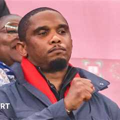 Eto’o Banned Four Matches and Fined by CAF for Misconduct