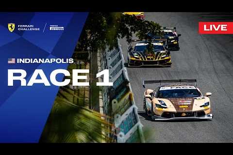 LIVE Ferrari Challenge North America - Indianapolis, Race 1