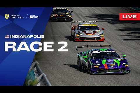 LIVE Ferrari Challenge North America - Indianapolis, Race 2