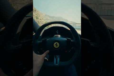 Step inside. Press the start button. Let the world première begin. #FerrariAmalfi #Ferrari