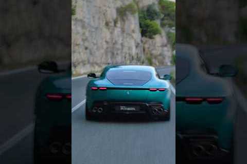 Chasing sunsets. Leaving echoes. #FerrariAmalfi #Ferrari