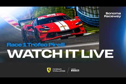 Ferrari Challenge North America - Sonoma, Race 1- Trofeo Pirelli