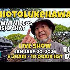 PhotoLukeHawaii Live Show - Hawaii Music, Hula, Surf & Oahu Tips & Adventures January 20,..