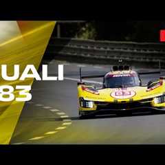 LIVE LE MANS 24 Qualifying  Onboard car #83 | Ferrari Hypercar