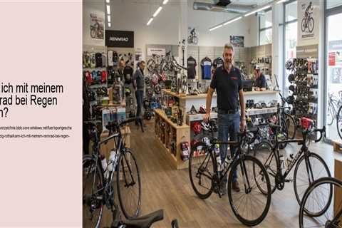 Kann ich mit meinem Rennrad bei Regen fahren?
