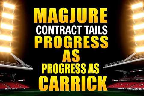 Maguire contract talks progress as Carrick revival continues
