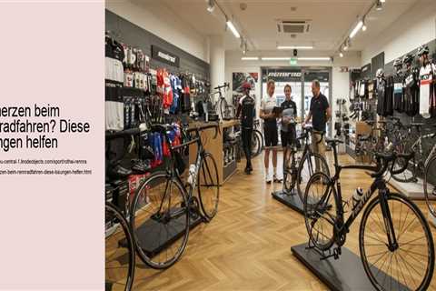 Schmerzen beim Rennradfahren? Diese Lösungen helfen